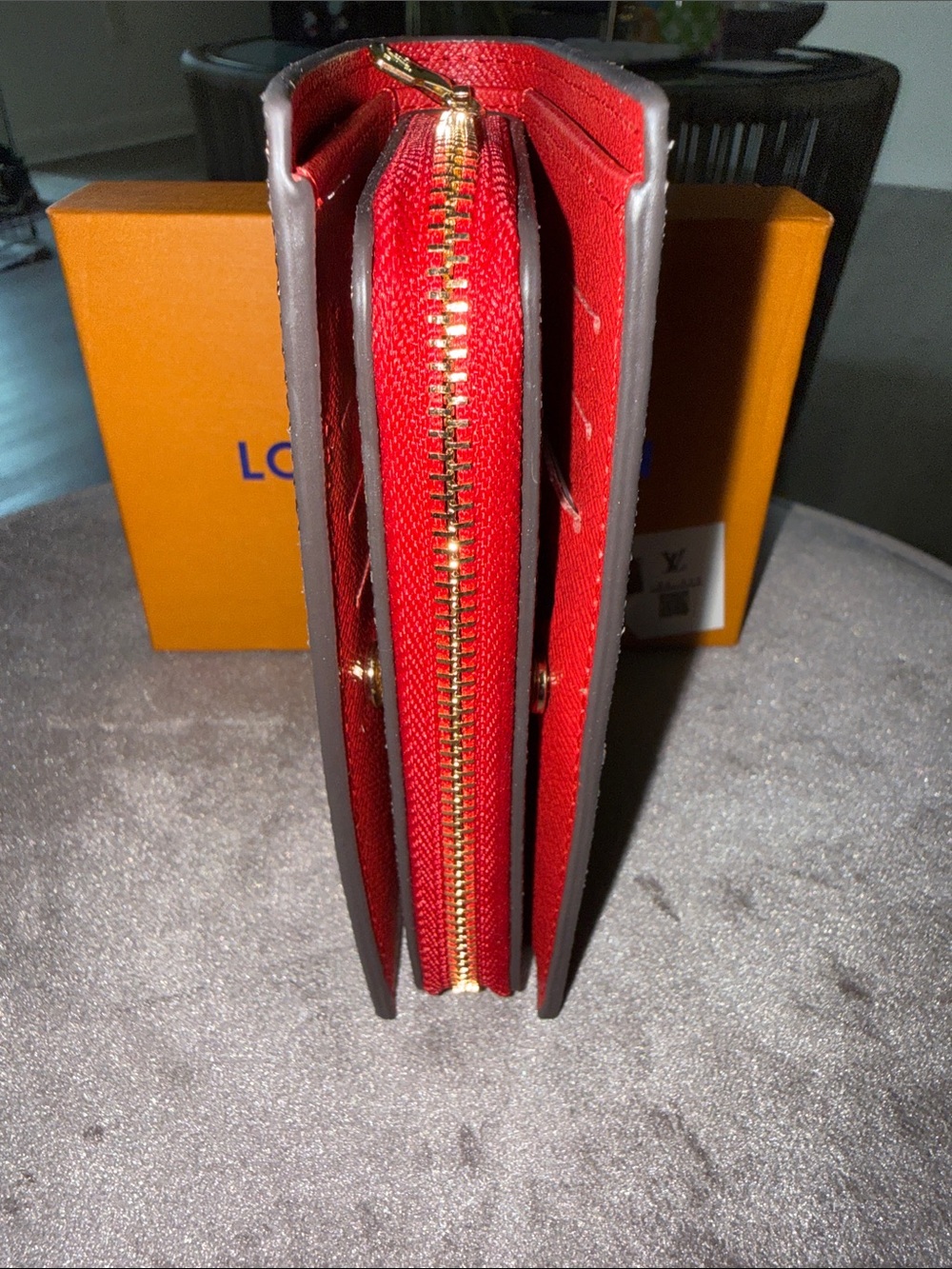 Louis Vuitton Brown Monogram Cherry Card Holder Wallet - Picture 4 of 13